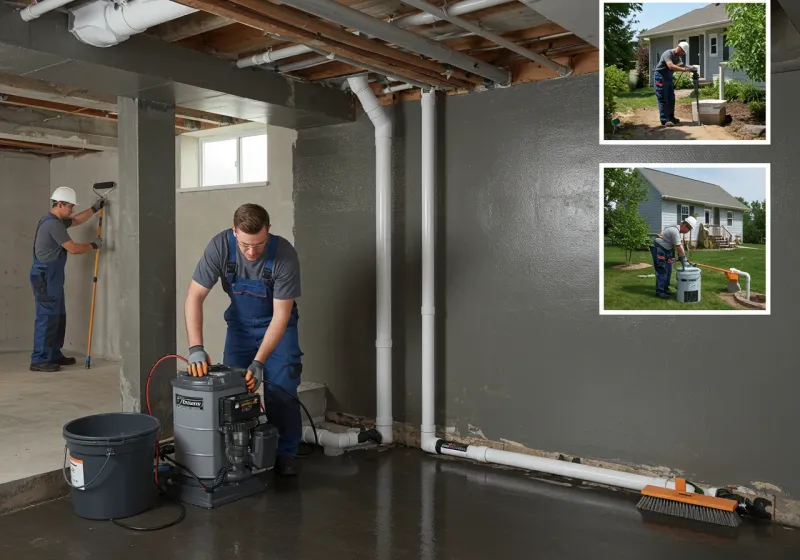 Basement Waterproofing and Flood Prevention process in Prien, LA